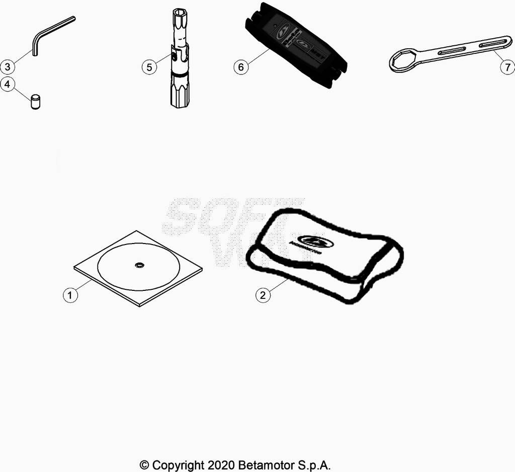 OUTILLAGE CHASSIS POUR 350 RACING 2020