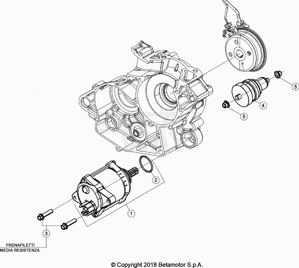 DEMARREUR POUR BETA 200 RACING 2022