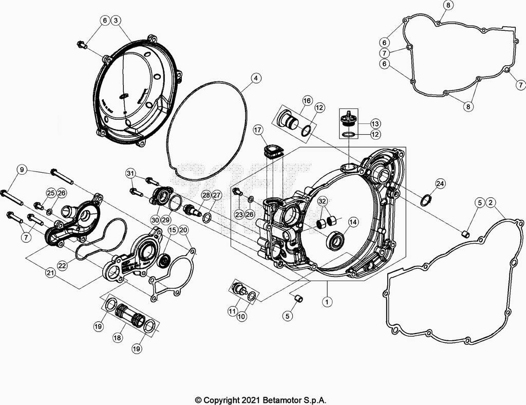 CARTER EMBRAYAGEALLUMAGE POUR 300 RACING 2022