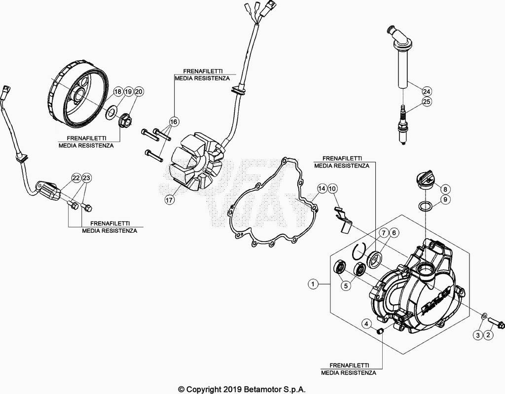 ALLUMAGE POUR 350 RR 2023