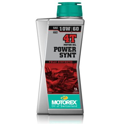 HUILE MOTOREX POWER SYNT 4 TEMPS 10W60 1L